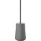 Zone Toilet Brush Nova One ceramic soft touch grey matt