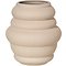Broste Copenhagen Übertopf Ursula 20 cm Steingut taupe
