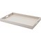 Broste Copenhagen Plateau Sarah bois 55 x 35 cm Gris clair chaud