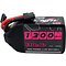 CNHL Batteria LiPo Serie Nera 1300mAh 22.2V 100C 6S XT60 Plug