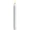 Deluxe Homeart LED stick candle real wax remote controlled set of 2 2.2x24 cm white