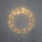 Luca Lighting light wreath 130 LED warm white 40 cm metal gold