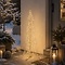 Arbre LED Luca Lighting, 80 cm, 300 LED blanc chaud, extérieur, métal couleur champagne