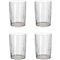 Bicchiere da acqua Bitz Kusintha 0,28 litri 4 pz. trasparente