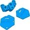 Speedybee Master 5 HD V2 DJI O4 Air Unit Pro Adapter Set 3D Druck TPU Set Blau