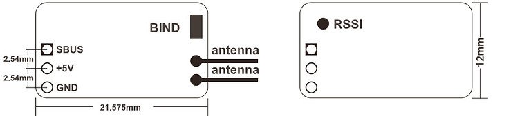 FrSky XM PLUS Mini Empfänger (EU Version) kaufen | FPV24.com