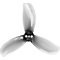 Gemfan D2.5-3 2.5 pollici elica a 3 pale Grigio chiaro (2CW+2CCW)