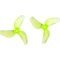 Gemfan 31mm 1219S-3 3-blade propeller Werdna Green (4CW+4CCW)