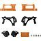 GEPRC MARK5 X DJI O4 Air Unit Pro Kit de actualización de cámara adaptador naranja