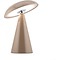 HomeBound by KY LED-es akkumulátoros asztali lámpa, Mushie, elemes, 21 cm, taupe
