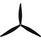 HQProp 13x10x3 13 inch 3-blade propeller gray (1CW+1CCW)