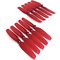 HQProp 65mm Micro 2 Blatt Propeller 10 Stück 1.5mm Rot