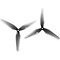 HQProp 8x4x3 8 Zoll 3-Blatt Propeller Grau (1CW+1CCW)