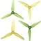 HQProp Ethix P2 Pickle Prop Poli Carbonato 5,1 pollici elica a 3 pale (2CW+2CCW)