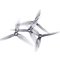 HQProp Ethix S5 3 Blatt Propeller 4 Stück 5 Zoll Light Grey