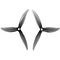 HQ FlowerPig Poly Carbonate 5.1 inch 3-blade propeller gray (2CW+2CCW)