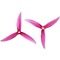 HQ FlowerPig Poly Carbonate 5.1 inch 3-blade propeller Pink (2CW+2CCW)