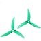 Hélice HQProp Juicy Prop J33 Policarbonato 4.9 pulgadas 3 palas verde (2CW+2CCW) 