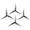 HQProp J75 7X5X3 Propeller Hellgrau