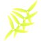 HQProp MCK 5 pouces Hélice 3 pales Vert (2CW+2CCW)