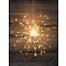 Lights4Christmas LED Stella Polare Sputnik 200 LED 50cm Argento per esterni