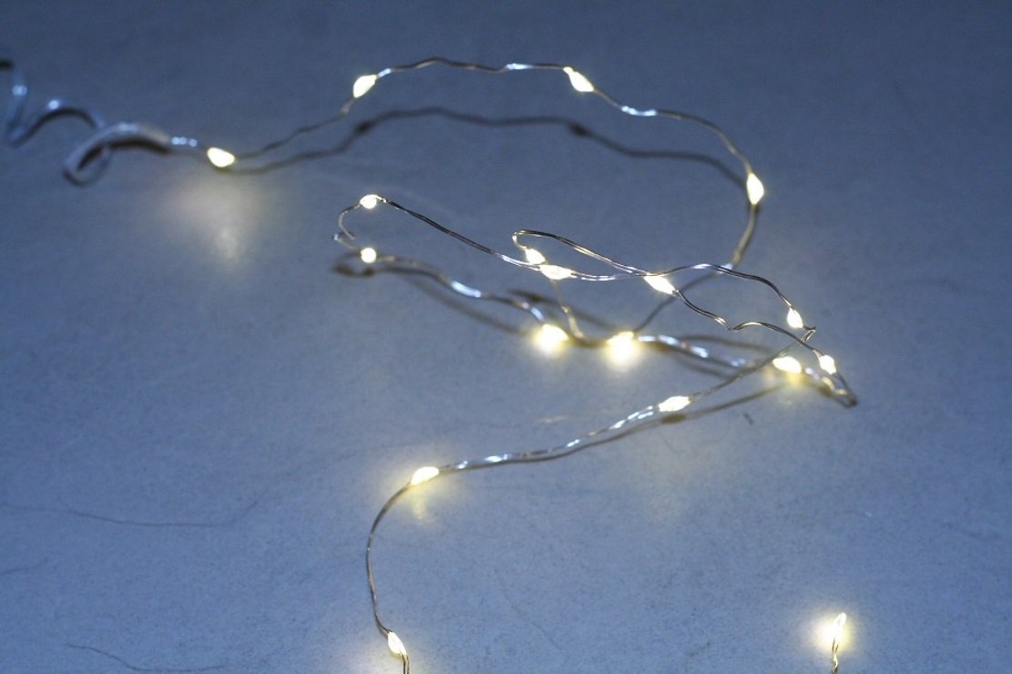 Lichterkette Kleine Lichter lights4christmas led lichterkette batterie silberdraht 40 Lichterkette Kleine Lichter lights4christmas led lichterkette batterie silberdraht 40