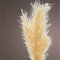 Kaemingk LED Branch Feather Tuft 10 LED 6h Timer 118cm beige
