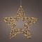 Kaemingk Lumineo LED star 500 Micro LED Classic warm 38 cm metal black