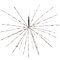 Kaemingk luminous star polar star 72 LED flashing function 45cm outdoor silver