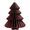 Kaemingk Weihnachtsbaum Papier 40 cm kastanienrot