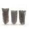 Decoration stones set of 3 with 295 ml each silver