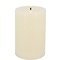 Candela Lights by LC Home LED candle real wax remote controlled 10x15 cm cream