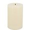 Candela Lights by LC Home Candela a LED in vera cera telecomandata 10x15 cm crema