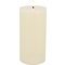 Candela Lights by LC Home LED candle real wax remote controlled 10x20 cm cream