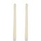 Candela Lights by LC Home Bougie de dîner LED en cire véritable, télécommandable, lot de 2 2,2x26,5 cm crème