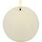 Candela Lights LED Kugelkerze Echtwachs fernbedienbar 8x7 cm cream rustic