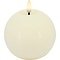 Candela Lights LED Kugelkerze Echtwachs fernbedienbar 10x8,5 cm cream rustic