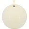 Candela Lights by LC Home LED ball candle real wax remote controlled 10x8,5 cm cream