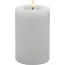 Candela Lights by LC Home Bougie LED en cire véritable télécommandée 10x15 cm blanche