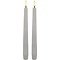 Candela Lights LED večerna sveča iz pravega voska z daljinskim upravljalnikom komplet 2 2,2x17,5 cm zimska bela gladka