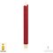 Luminara LED Stabkerze bordeaux fernbedienbar