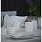 UYUNI Lighting LED candle PILLAR 10.1 x 12.8 cm white outdoor