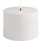 UYUNI Lighting Bougie LED PILLAR 10,1 x 7,8 cm blanc extérieur