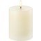 UYUNI Lighting LED candle PILLAR 7,8 x 10 cm ivory