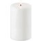 UYUNI Освещение светодиодное свеча PILLAR 10,1 x 15 см белый
