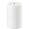 UYUNI Lighting LED Candle PILLAR 10,1 x 15 cm white