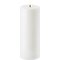 UYUNI Lighting LED Bougie PILIER 7,8 x 20 cm blanc