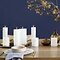 UYUNI Lighting LED Candle PILLAR 5,8 x 10 cm white