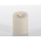 Elephant Candles LED Echtwachs Outdoor Kerze 10x12 cm creme 