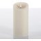 Elephant Candles LED Echtwachs Outdoor Kerze 10x20 cm creme 